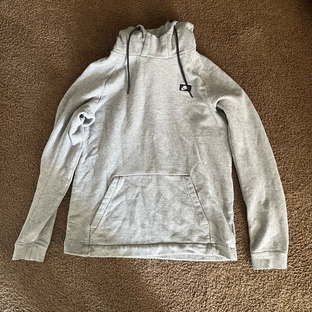grey nike hoodie